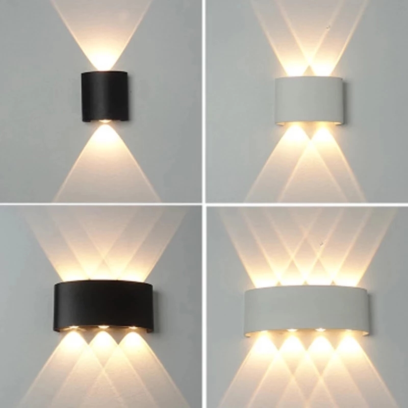 Outdoor Lighting Lux - مصباح جداري LED بقوة 2 واط،