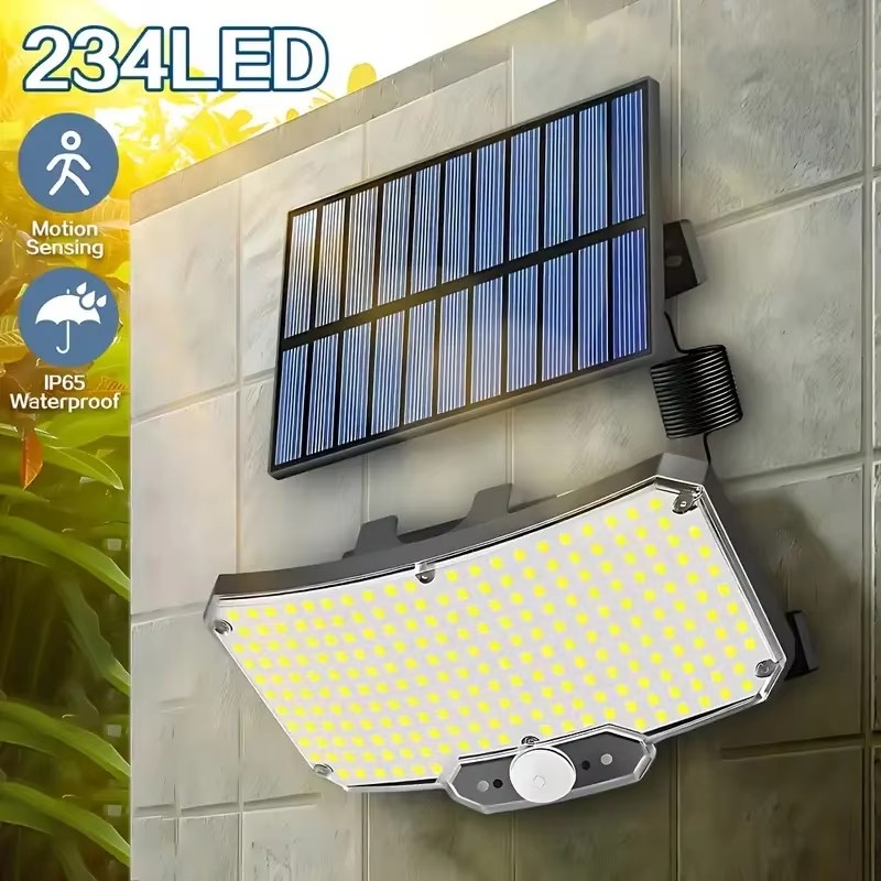 Outdoor Lighting Patio - مصباح شمسي خارجي بـ 234 مصباح