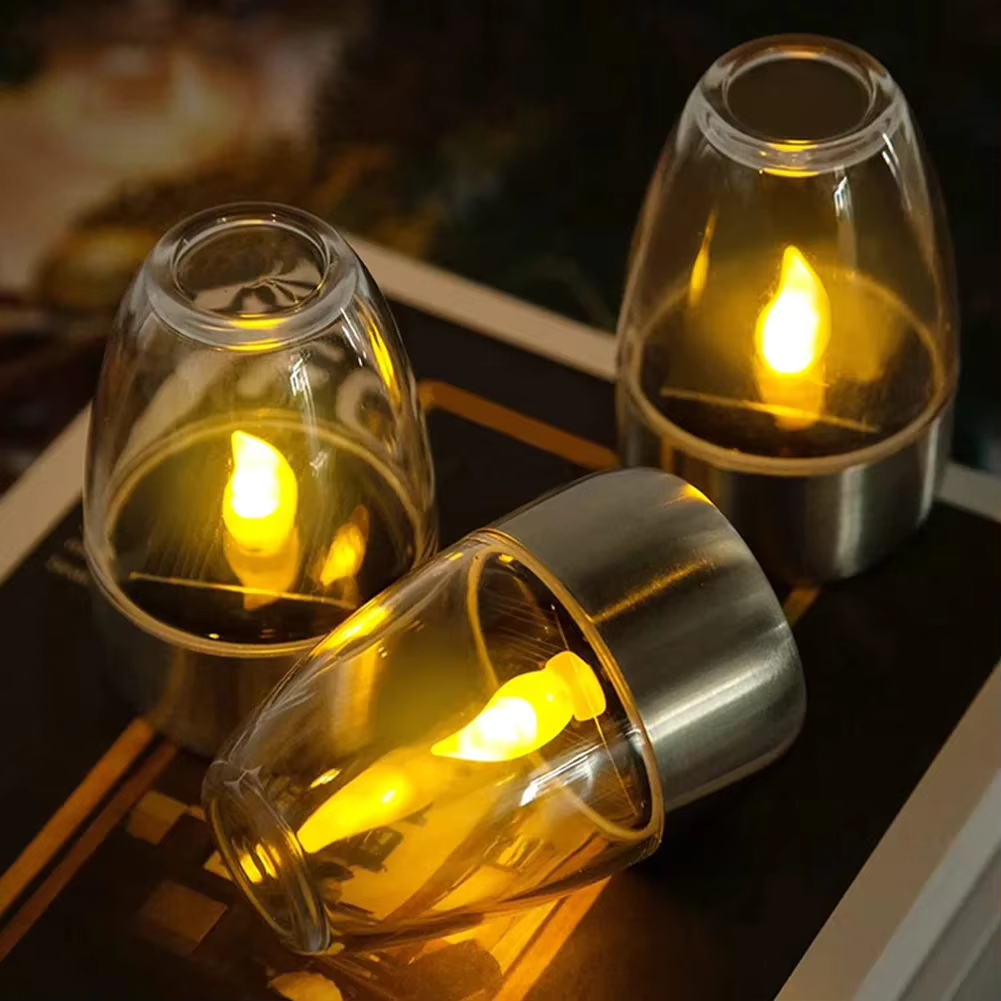 Outdoor Lighting For Gazebo - LED الفولاذ المقاوم للصدأ أضواء الشموع