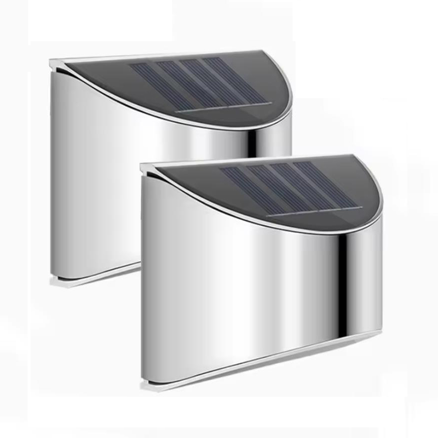 Outdoor Lighting Lux - 2 قطعة مصباح حديقة الطاقة الشمسية