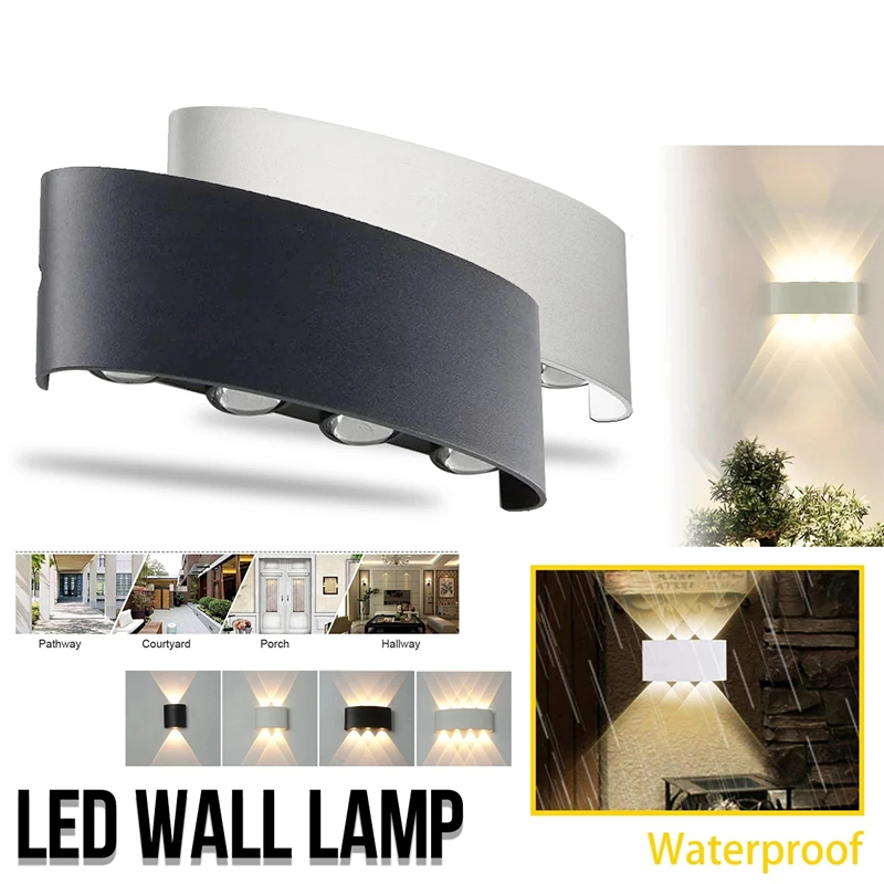 Outdoor Lighting Lux - الحديثة وحدة إضاءة Led جداريّة مصباح