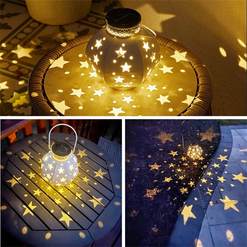 مصباح حديقة على شكل نجمة، أضوا - مراجعة Outdoor Lighting For Gazebo وسعره
