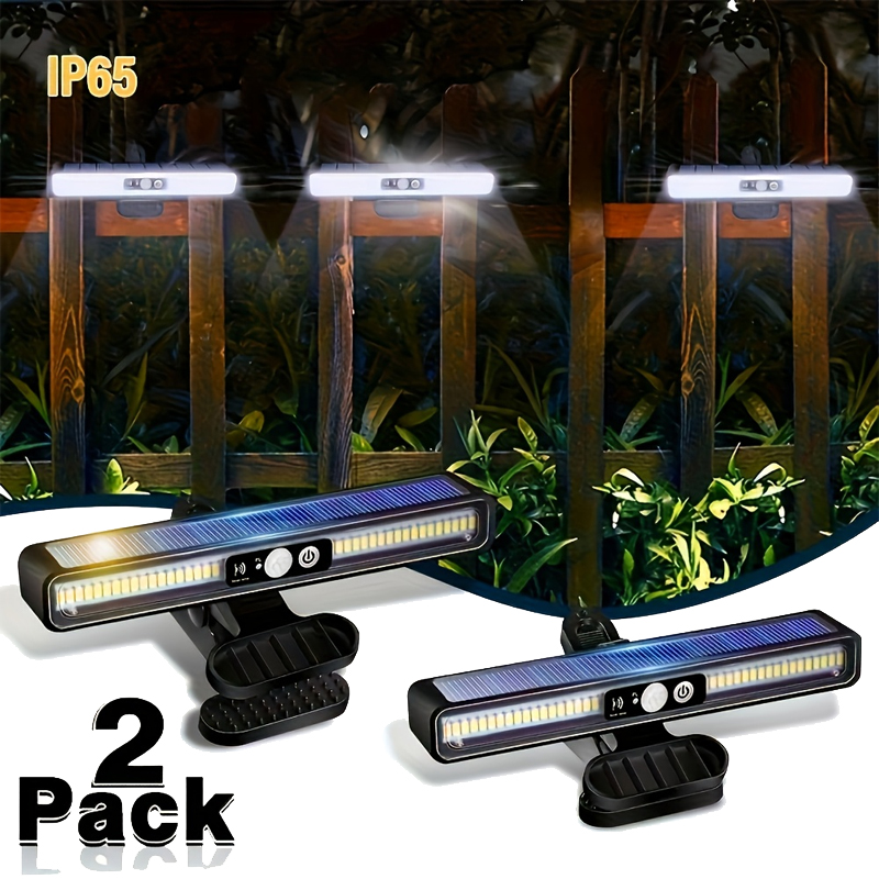 أضواء شمسية خارجية مقاومة للما - مراجعة Outdoor Lighting On Fence وسعره