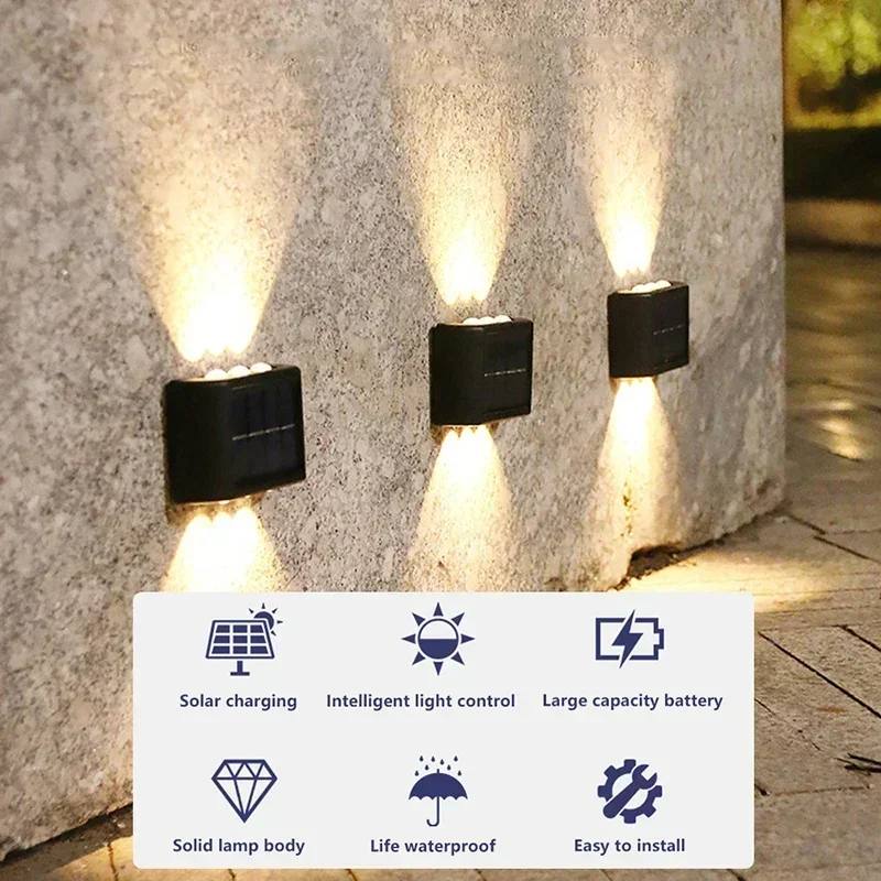 مصباح جداري شمسي LED خارجي مقا - مراجعة Outdoor Lighting For Gazebo وسعره