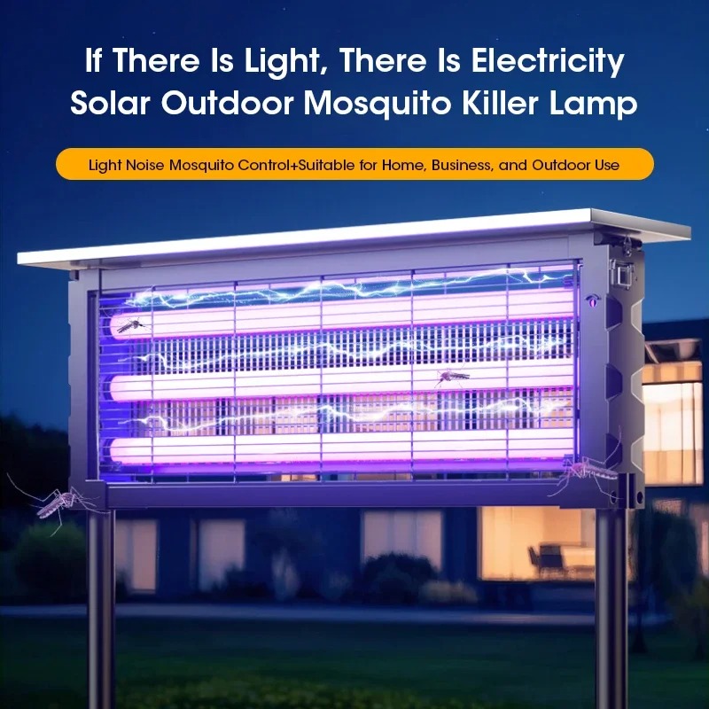 مصباح شمسي قوي لقتل الحشرات، ه - مراجعة Outdoor Lighting On Fence وسعره