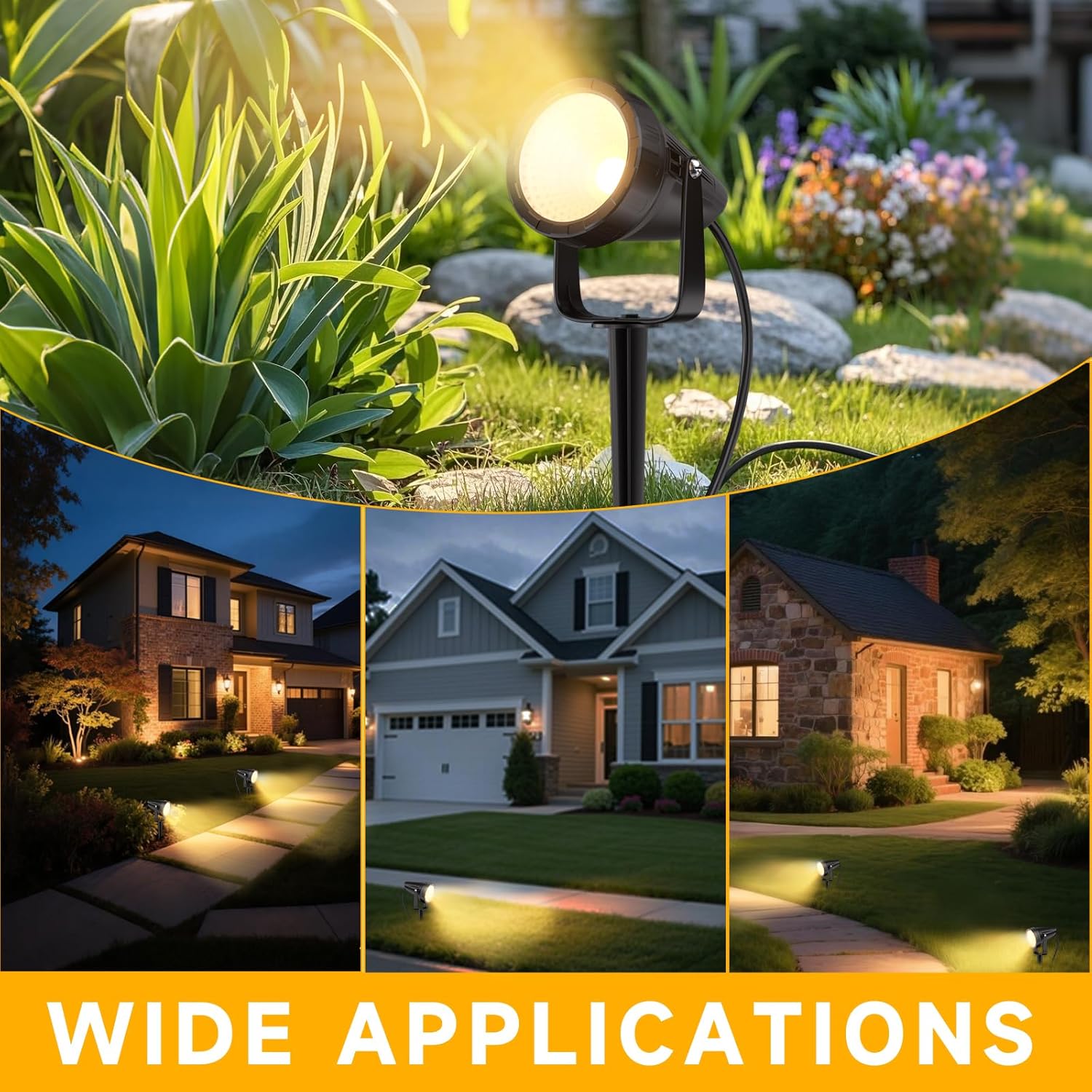 مجموعة من 12 مصباح خارجي مقاوم - مراجعة Outdoor Lighting Kit With Transformer وسعره