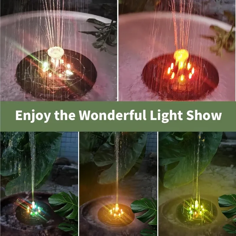 مصباح حبر LED دوار شمسي ، 7 أل - مراجعة Outdoor Lighting For Gazebo وسعره