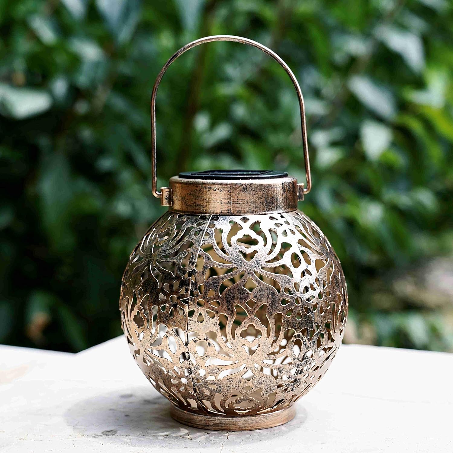 1-6 قطع من الفوانيس الشمسية ال - مراجعة Outdoor Lighting For Gazebo وسعره