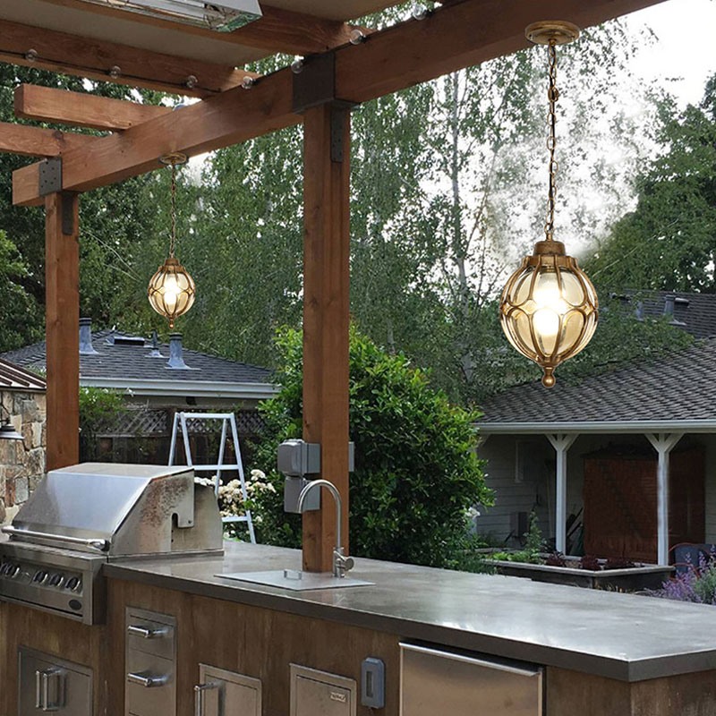 ثريا خارجية مقاومة للماء ، مصب - مراجعة Outdoor Lighting On Fence وسعره
