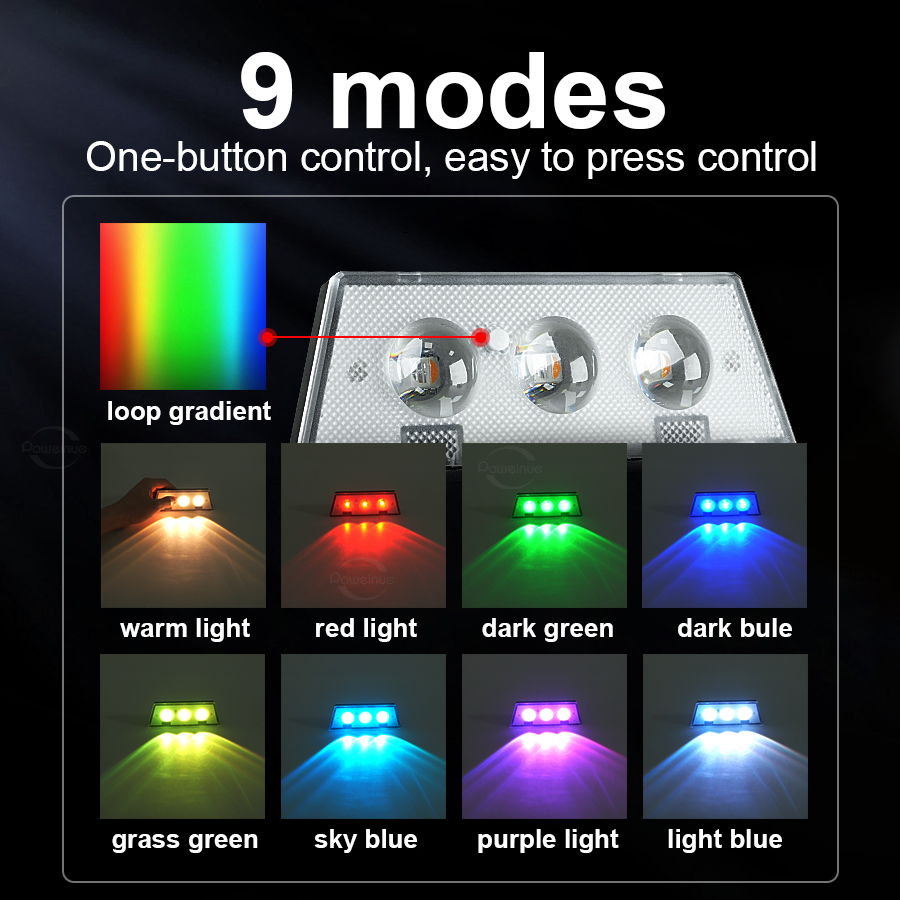 السوبر مشرق أضواء الشمسية RGB  - مراجعة Outdoor Lighting Lux وسعره