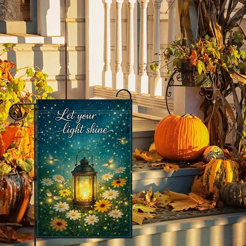 علم حديقة مقاس 12x18 بوصة، دع  - مراجعة Outdoor Lighting For Your Yard وسعره