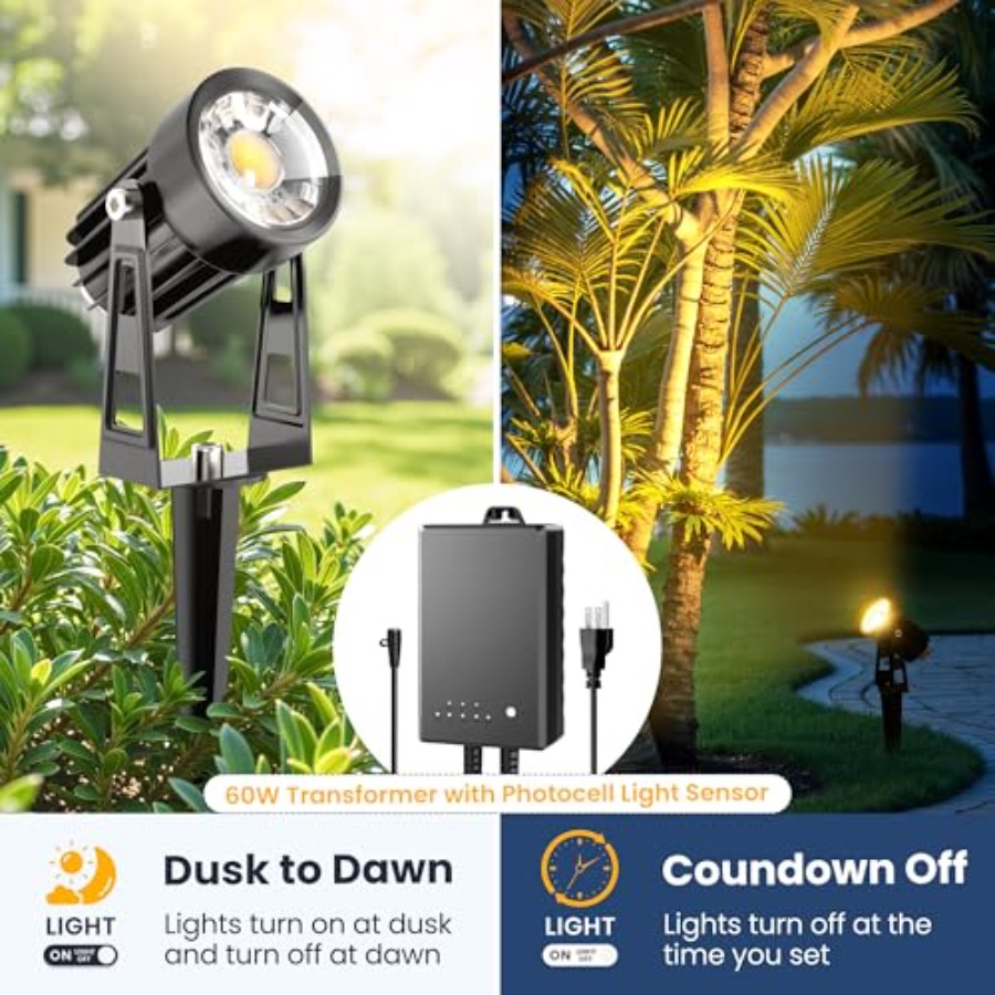 مجموعة إضاءة خارجية متكاملة من - مراجعة Outdoor Lighting Kit With Transformer وسعره
