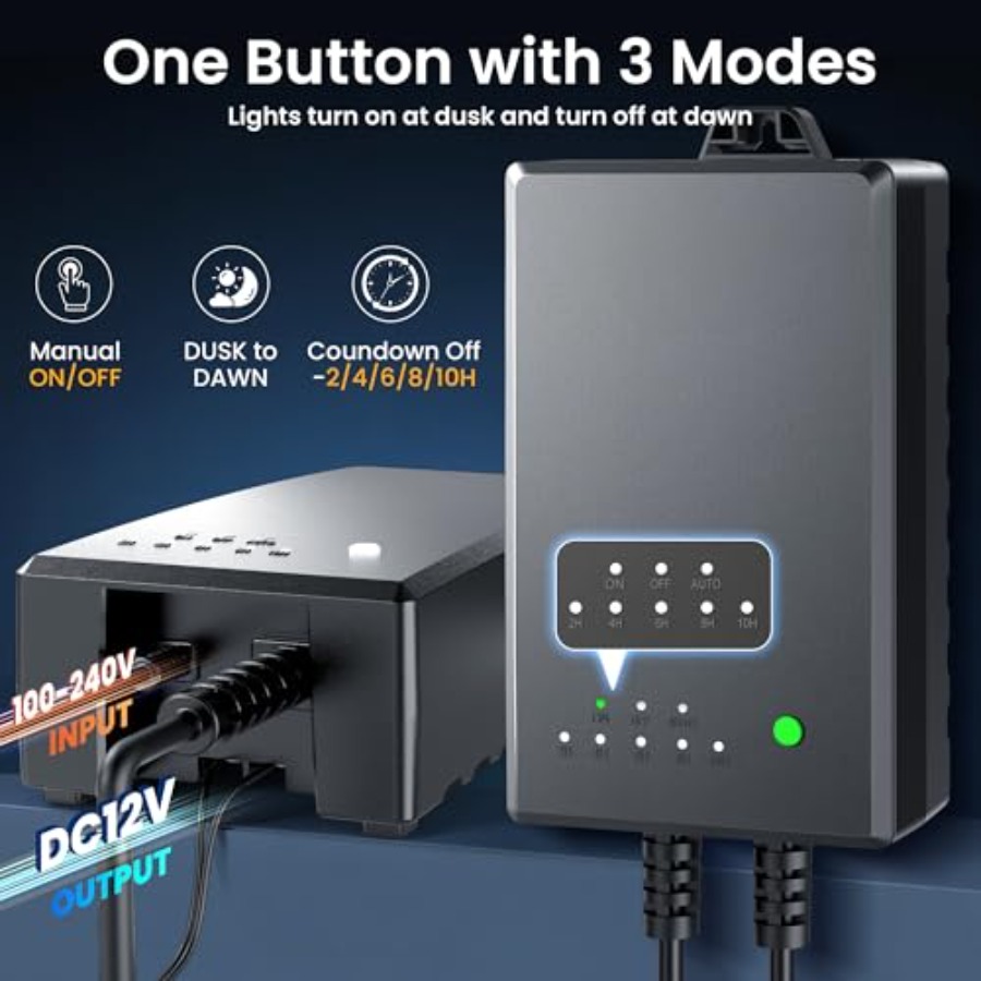 مجموعة إضاءة خارجية متكاملة من - مراجعة Outdoor Lighting Kit With Transformer وسعره