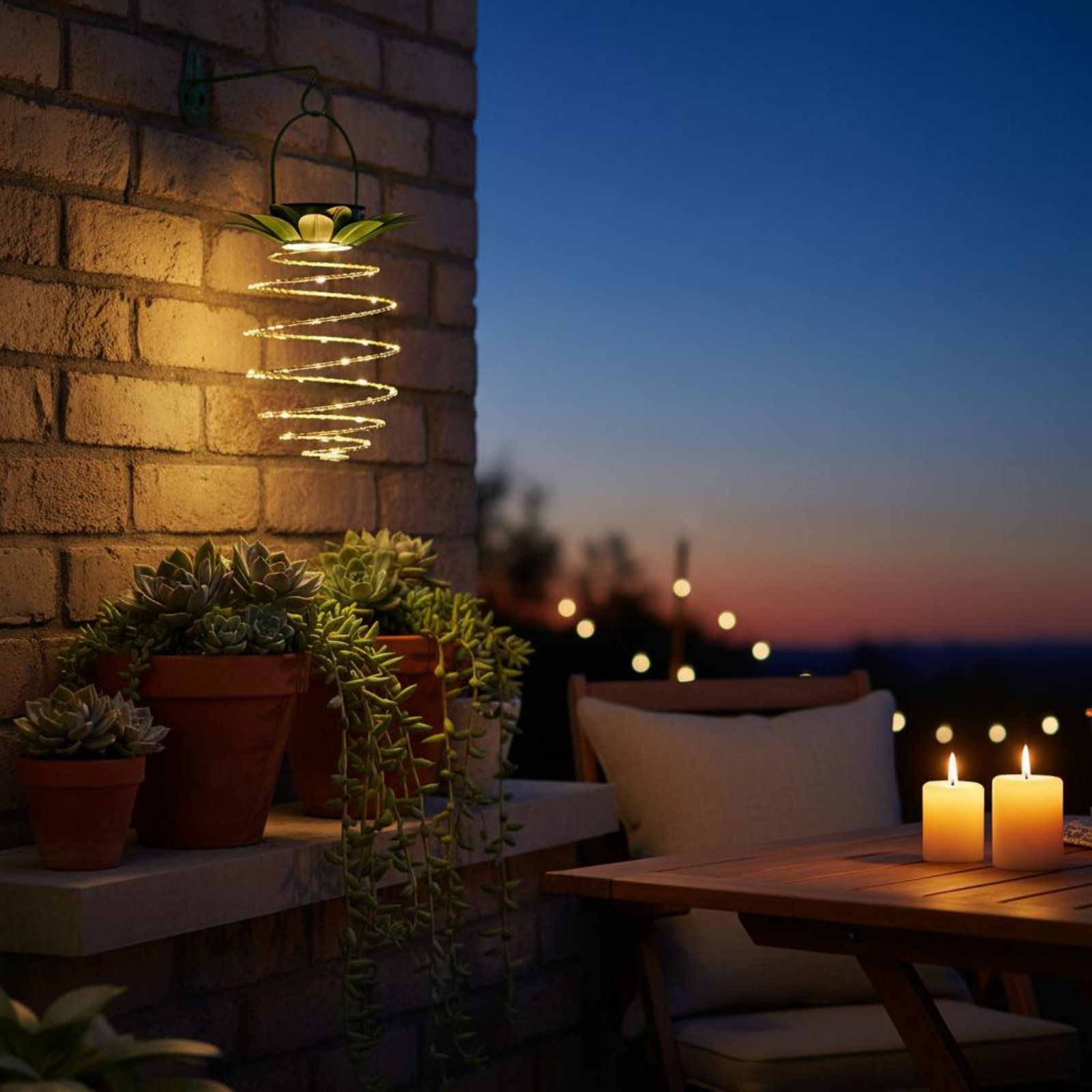 قطعتان من مصابيح الأناناس الشم - مراجعة Outdoor Lighting Patio وسعره