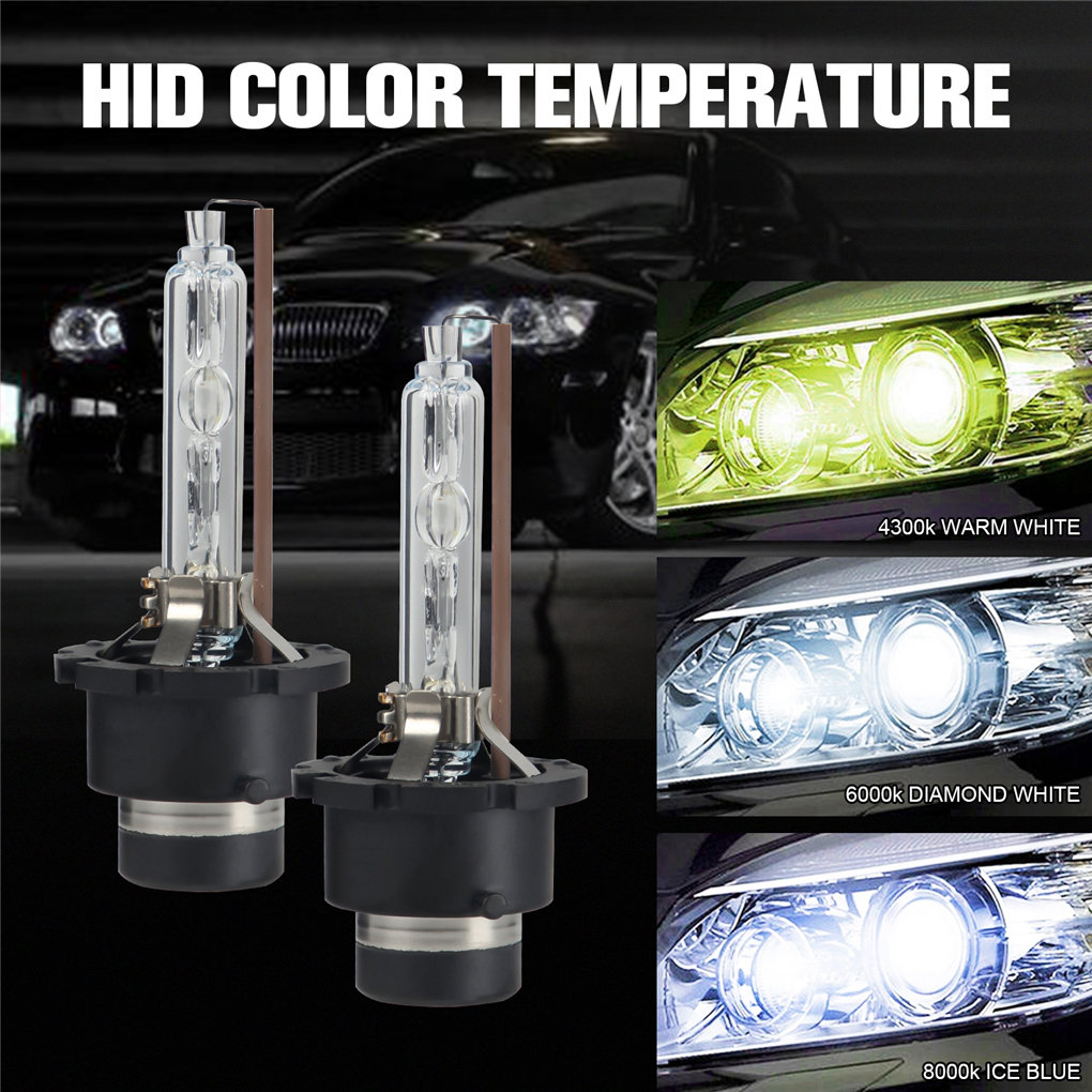 1 زوج D2S D2R D2C 6000K 8000K  - مراجعة Outdoor Lighting Glass Replacement وسعره