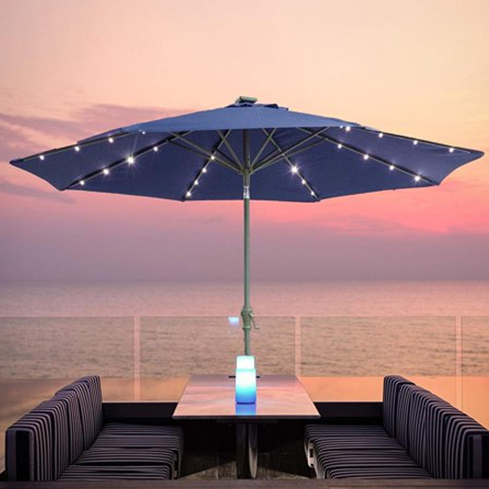 مصباح شمسي على شكل مظلة مع 104 - مراجعة Outdoor Lighting For Gazebo وسعره