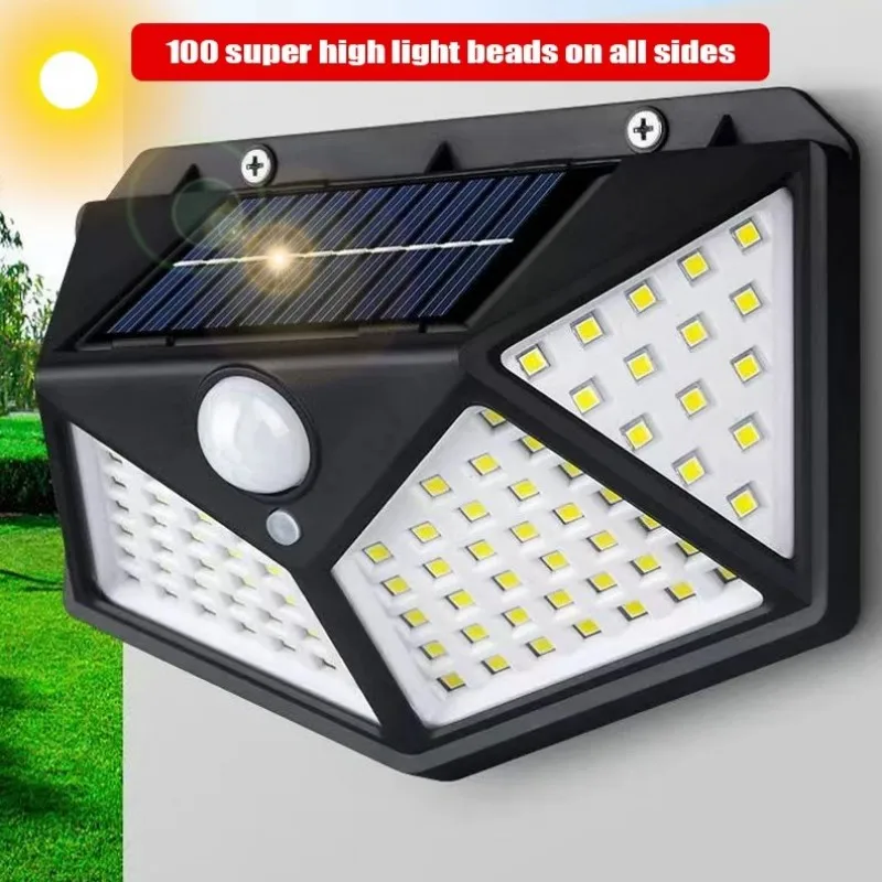 100Led مصباح للطاقة الشمسية مت - مراجعة Bollard Light Garden وسعره