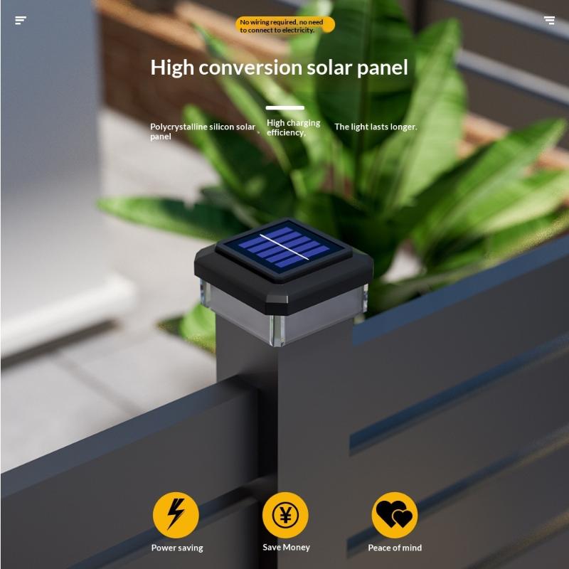 مصباح LED يعمل بالطاقة الشمسية - مراجعة Outdoor Lighting On Fence وسعره