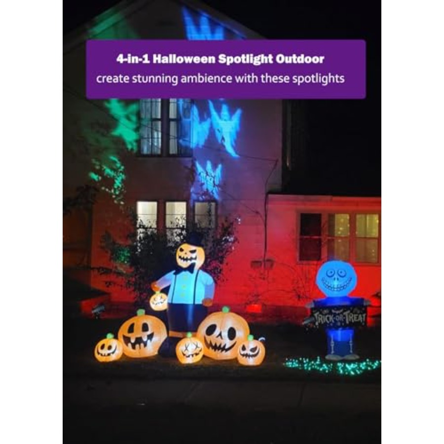 إضاءة خارجية للهالوين وعيد الم - مراجعة Outdoor Lighting Kit With Transformer وسعره