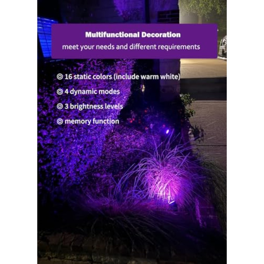 إضاءة خارجية للهالوين وعيد الم - مراجعة Outdoor Lighting Kit With Transformer وسعره