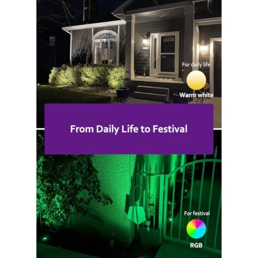 إضاءة خارجية للهالوين وعيد الم - مراجعة Outdoor Lighting Kit With Transformer وسعره