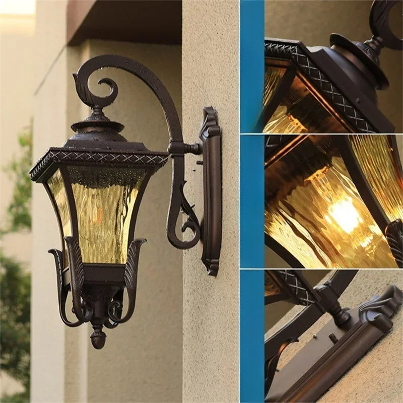 مصباح جداري خارجي على الطراز ا - مراجعة Outdoor Lighting Lux وسعره