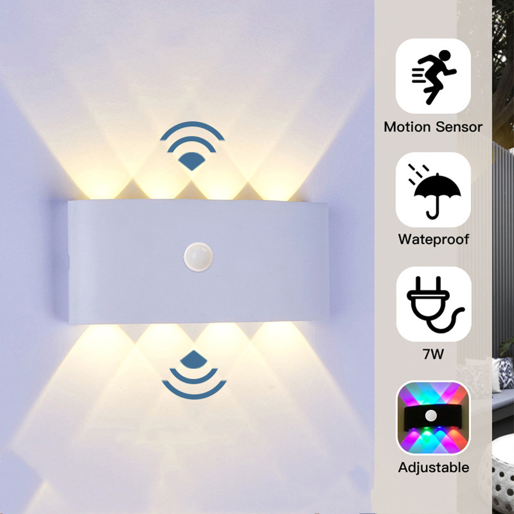 PIR محس حركة الجدار مصباح AC85 - مراجعة Outdoor Lighting Lux وسعره