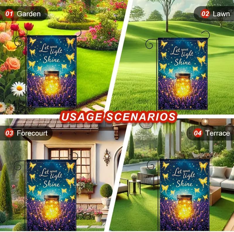 علم حديقة ملهم بتصميم الفراشات - مراجعة Outdoor Lighting For Your Yard وسعره